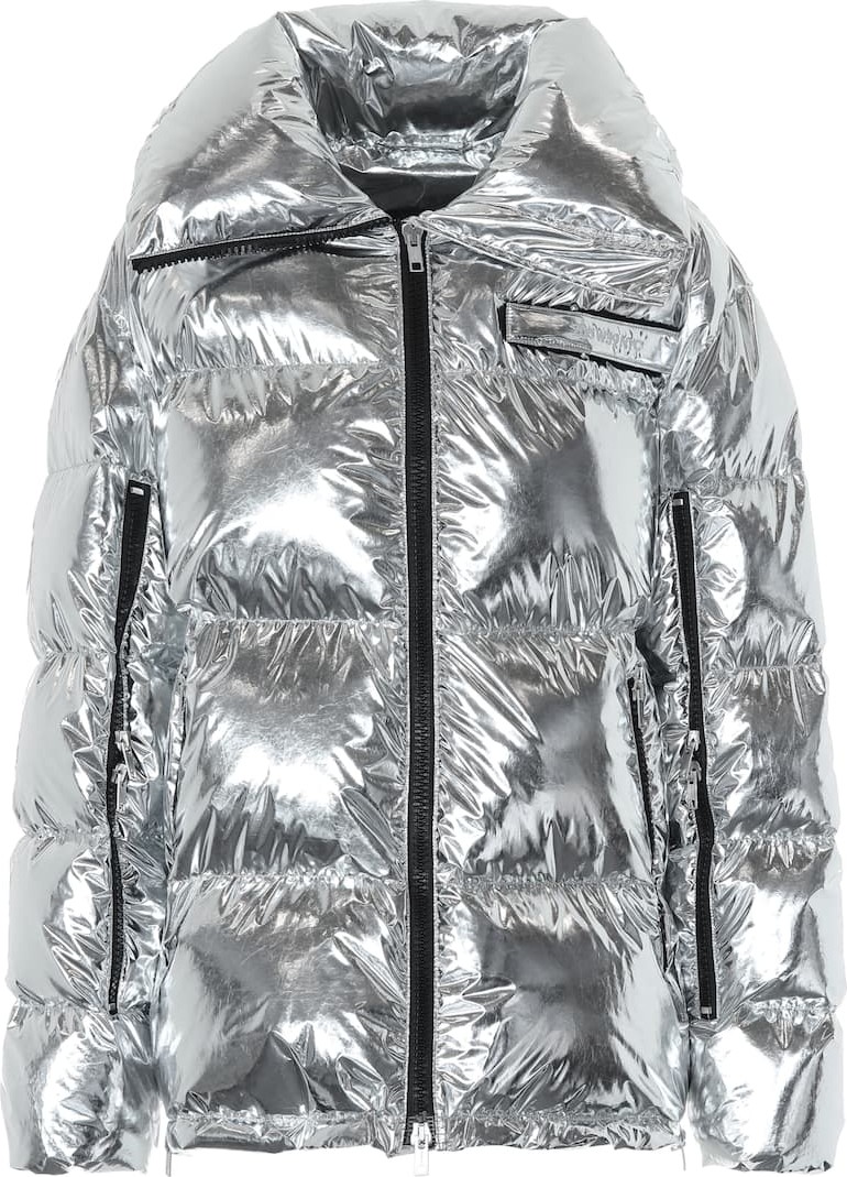 Calvin Klein 205W39NYC Metallic puffer jacket