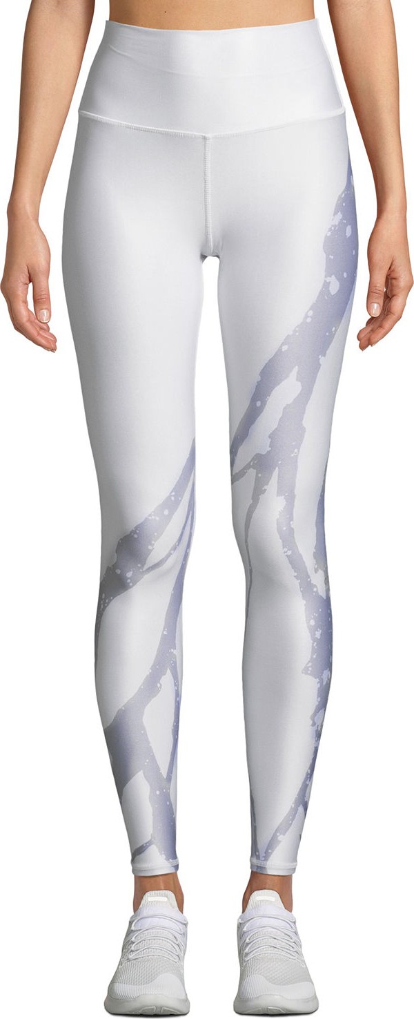 Alo Yoga High-Waist Tech-Lift Airbrush Full-Length Leggings