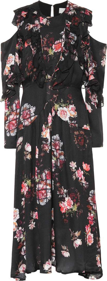Preen Penny floral silk dress