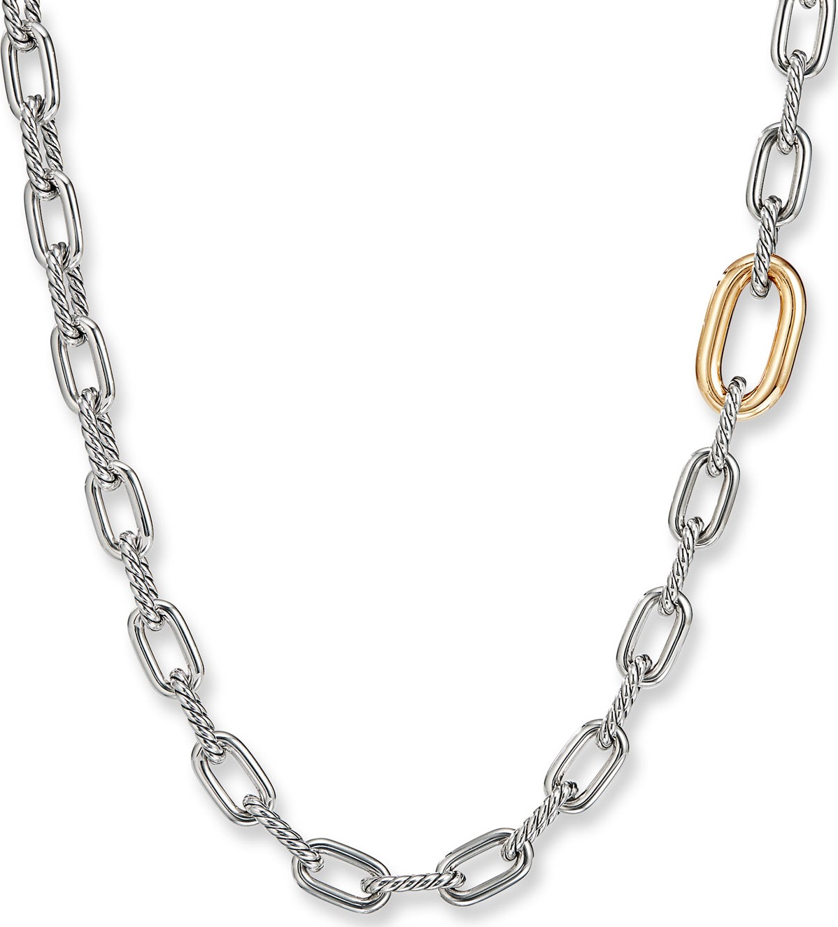 David Yurman DY Madison Convertible Chain Link Necklace, 36"