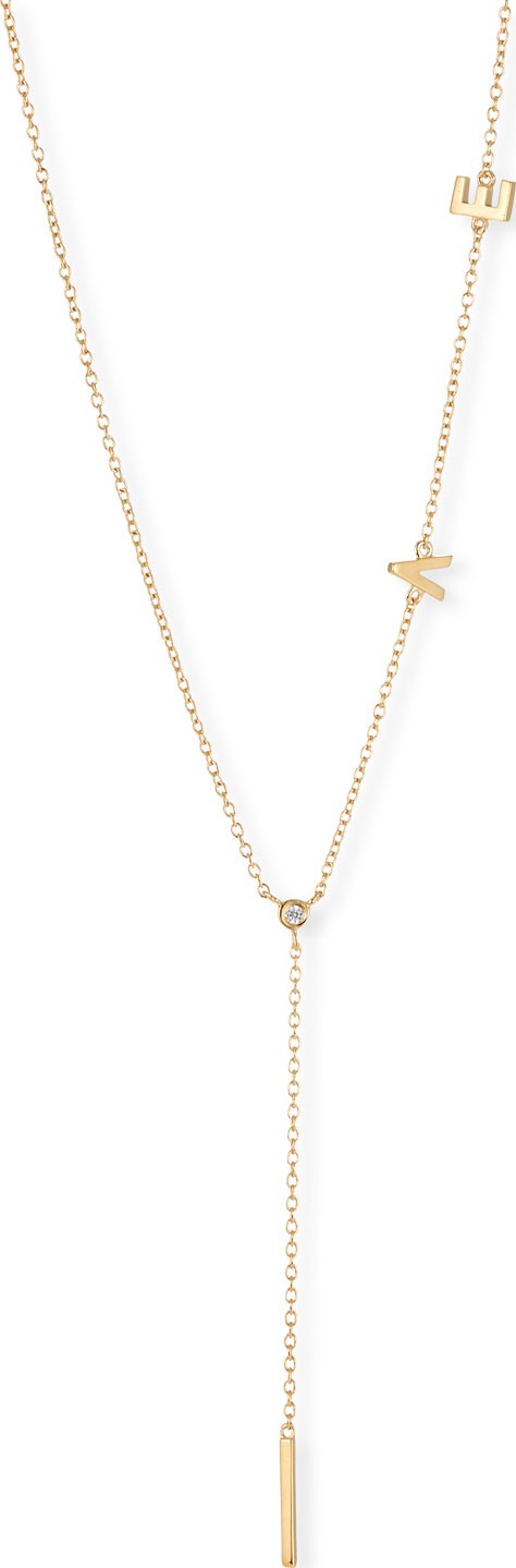 Jennifer Zeuner Jewelry Emerson Lariat Necklace