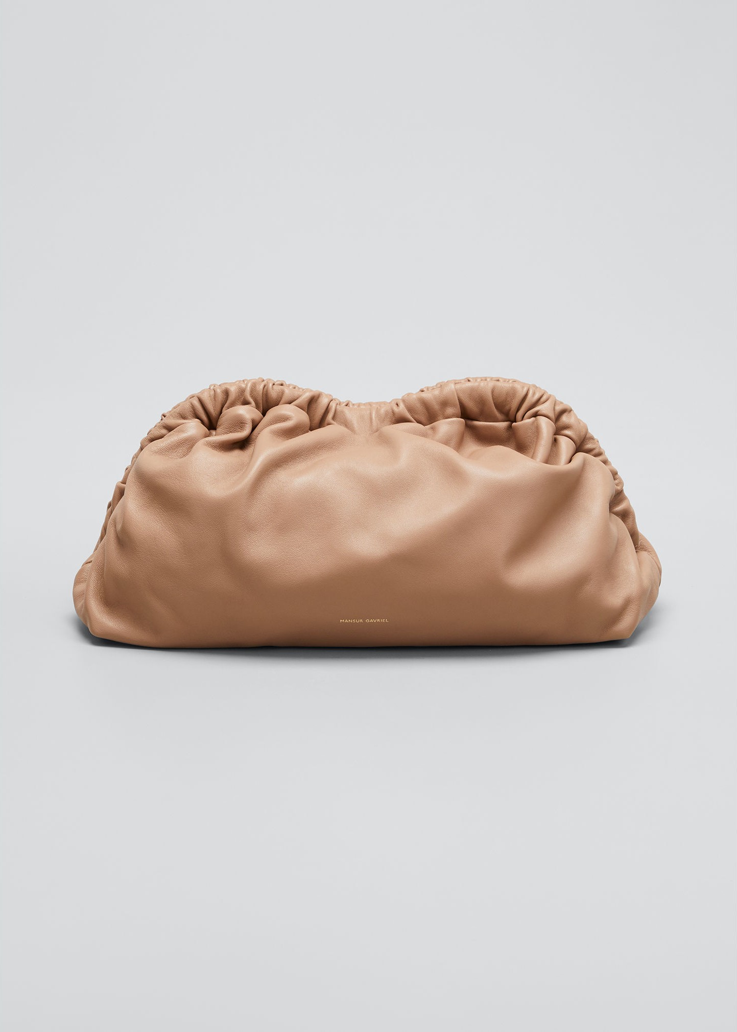 Mansur Gavriel Soft Ruffled Clutch Bag