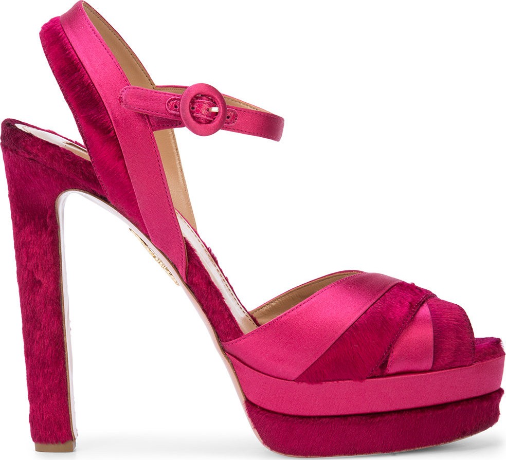 Aquazzura Coquette Platform Sandals