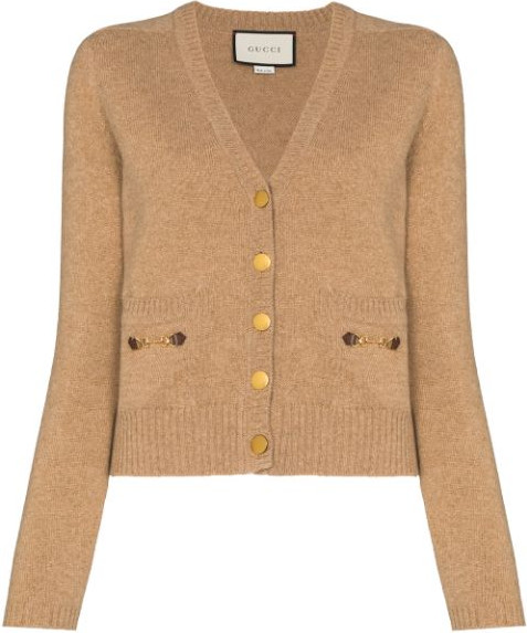 Gucci - Horsebit-detail buttoned cardigan