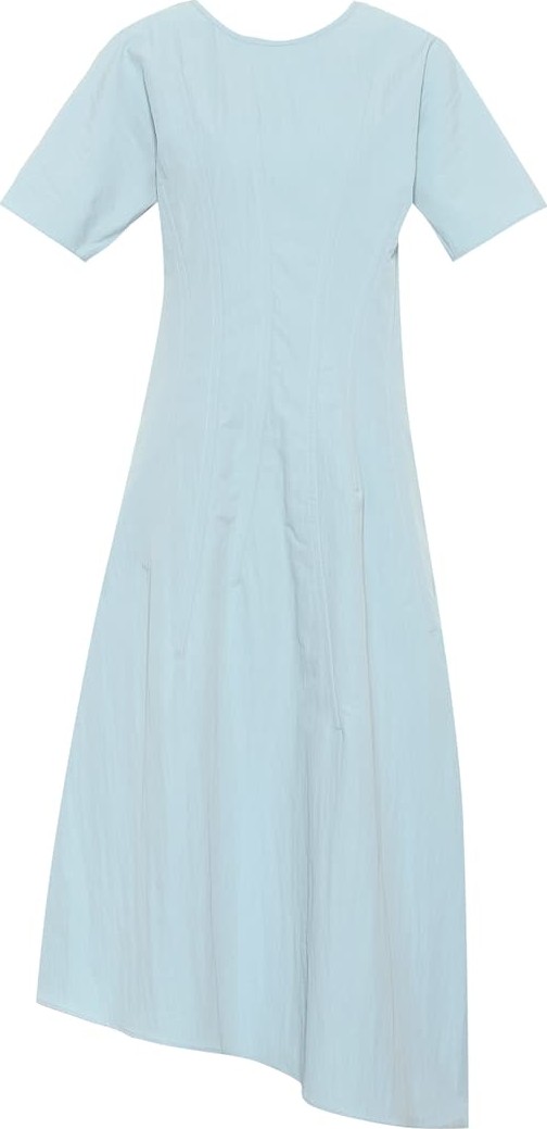 Jil Sander Asymmetrical midi dress