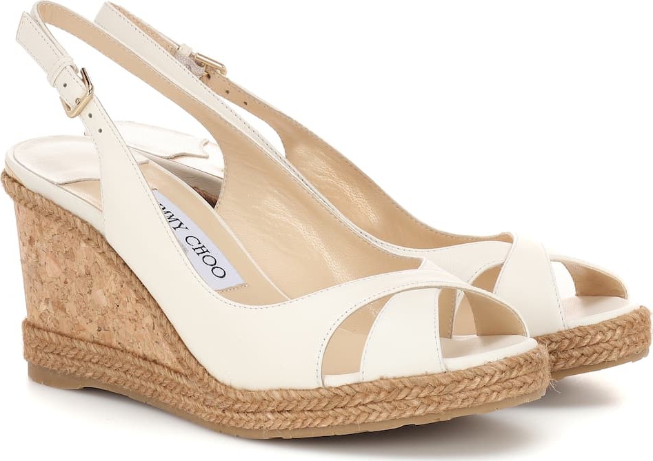Jimmy Choo Amely 80 platform wedge sandals