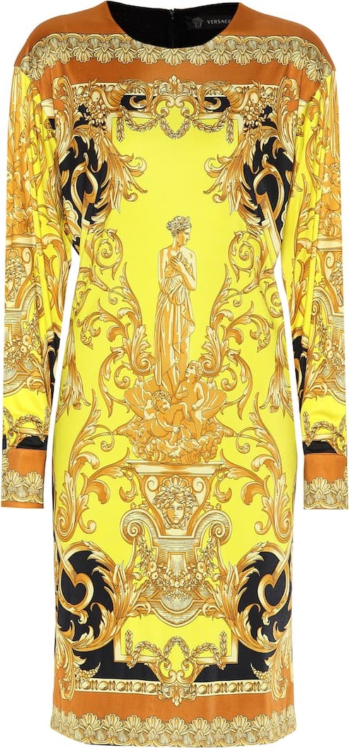Versace Printed minidress