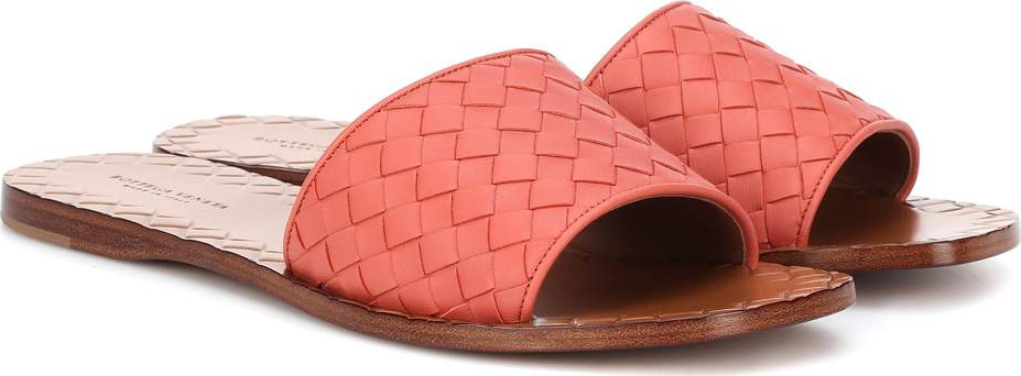 Bottega Veneta Ravello intrecciato leather sandals