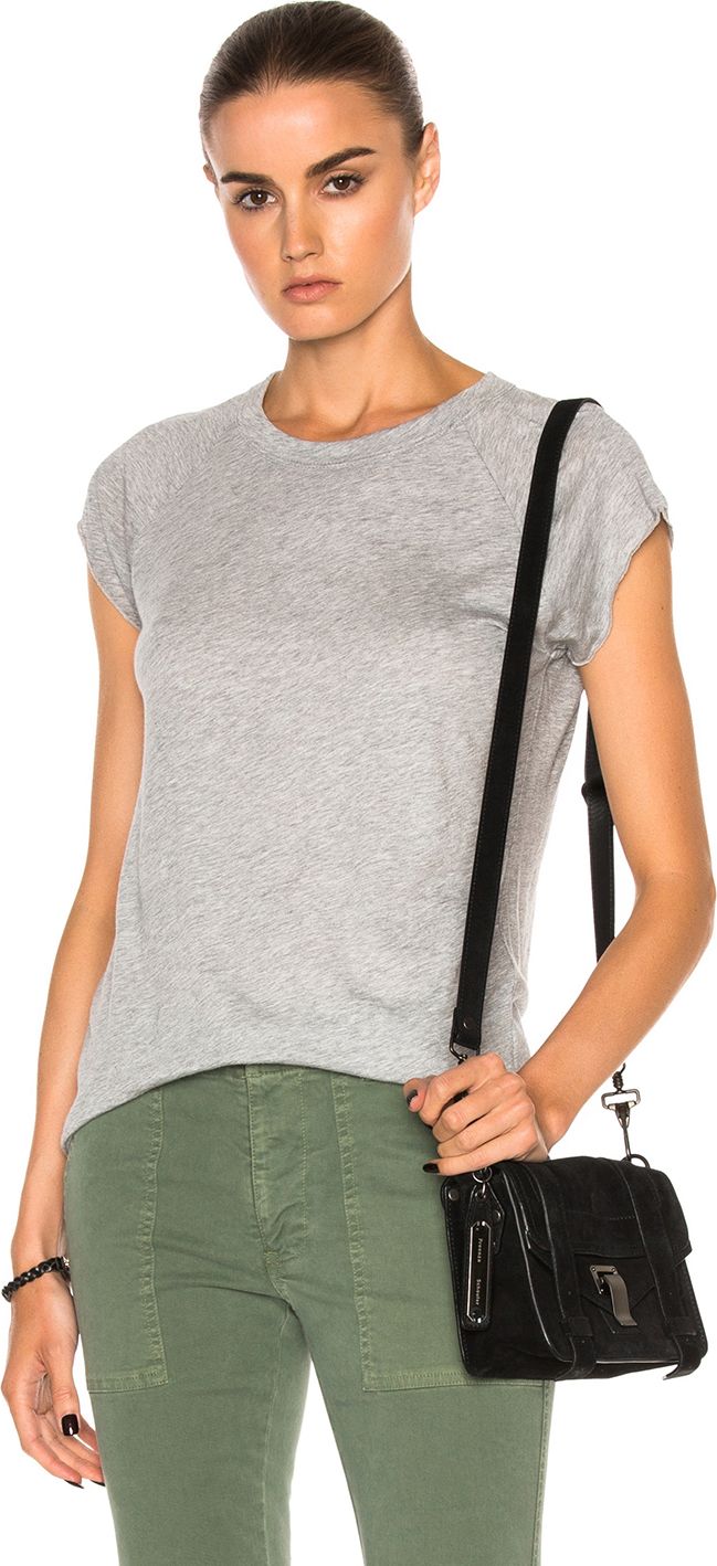 Nili Lotan Short Sleeve Baseball Tee