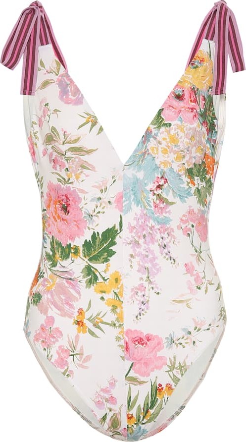 Zimmermann Heathers floral swimsuit