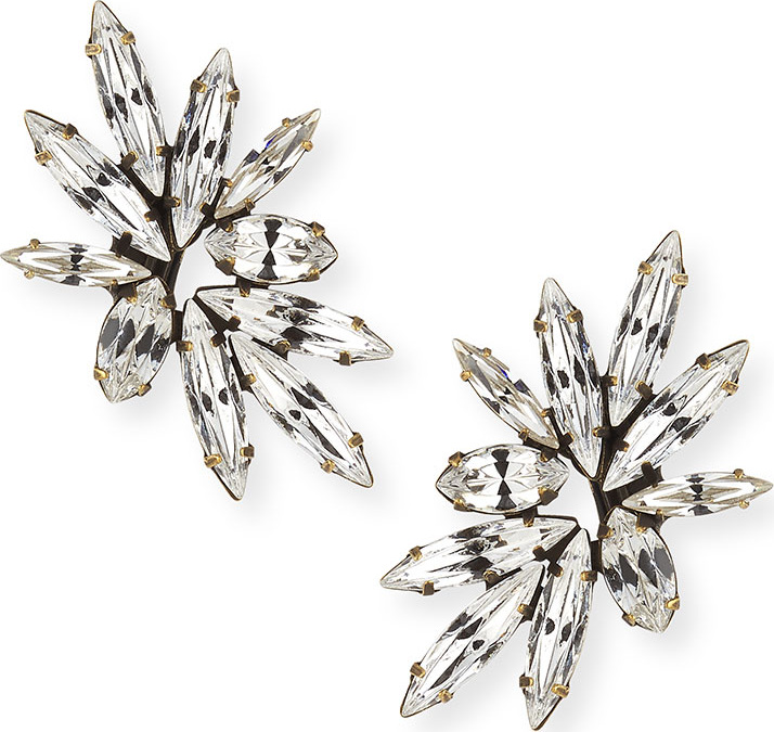Auden Harper Crystal Clip-On Earrings