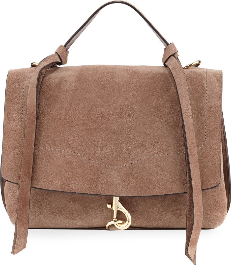 Rebecca Minkoff Stella Suede Satchel Bag