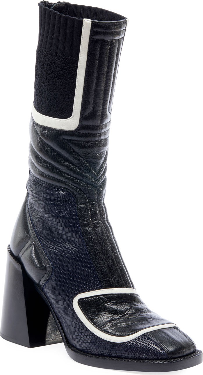 Chloe Bell Stretch Zip Booties