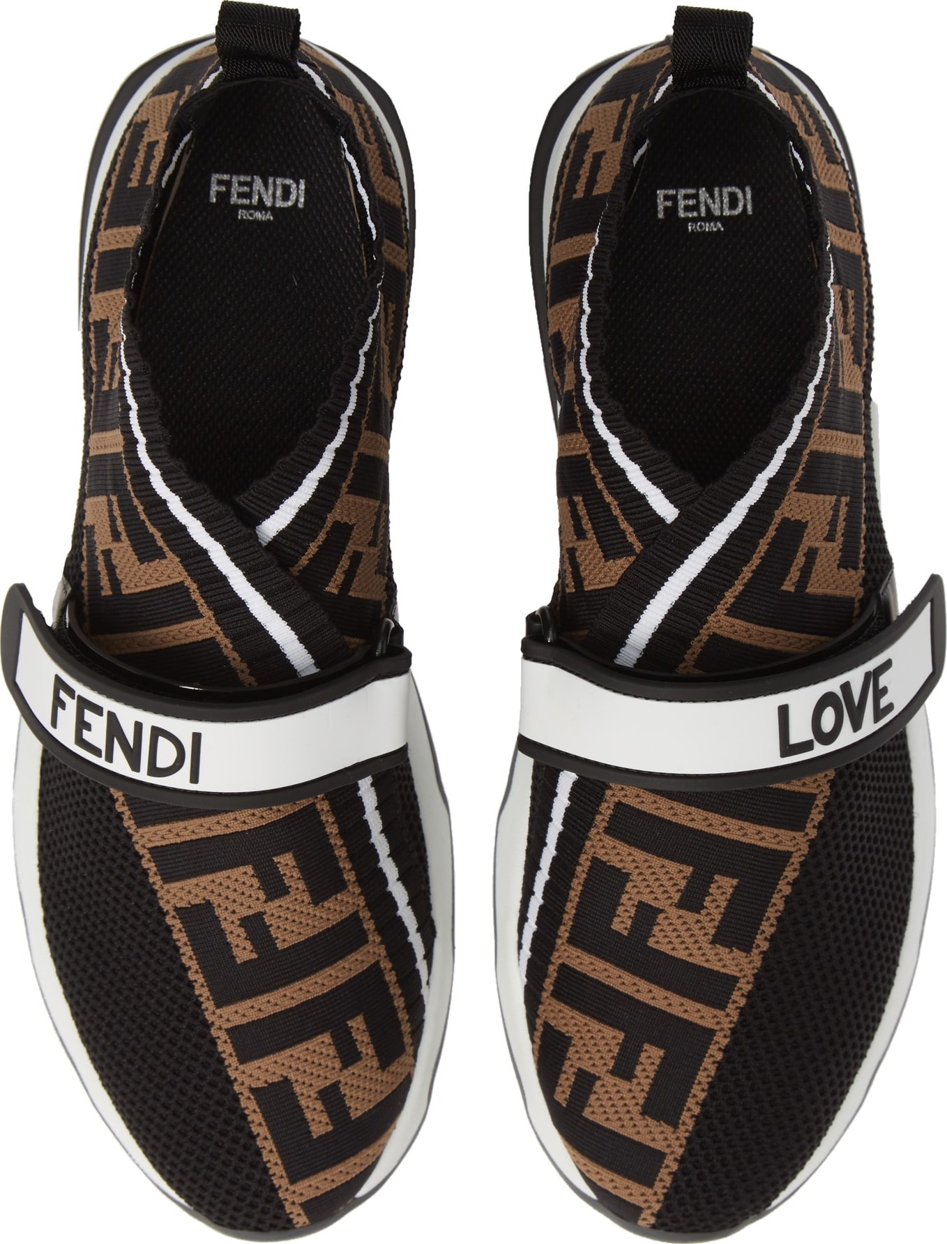 Fendi Rockoko Knit Sneaker