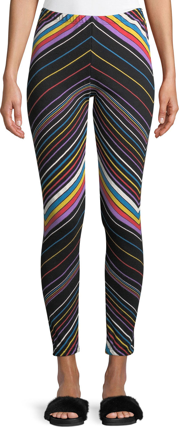 WILDFOX Knox Chevron-Stripe Sweatpants