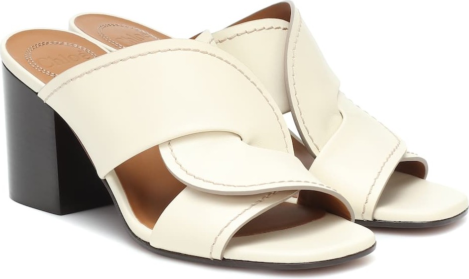 Chloe Candice leather sandals
