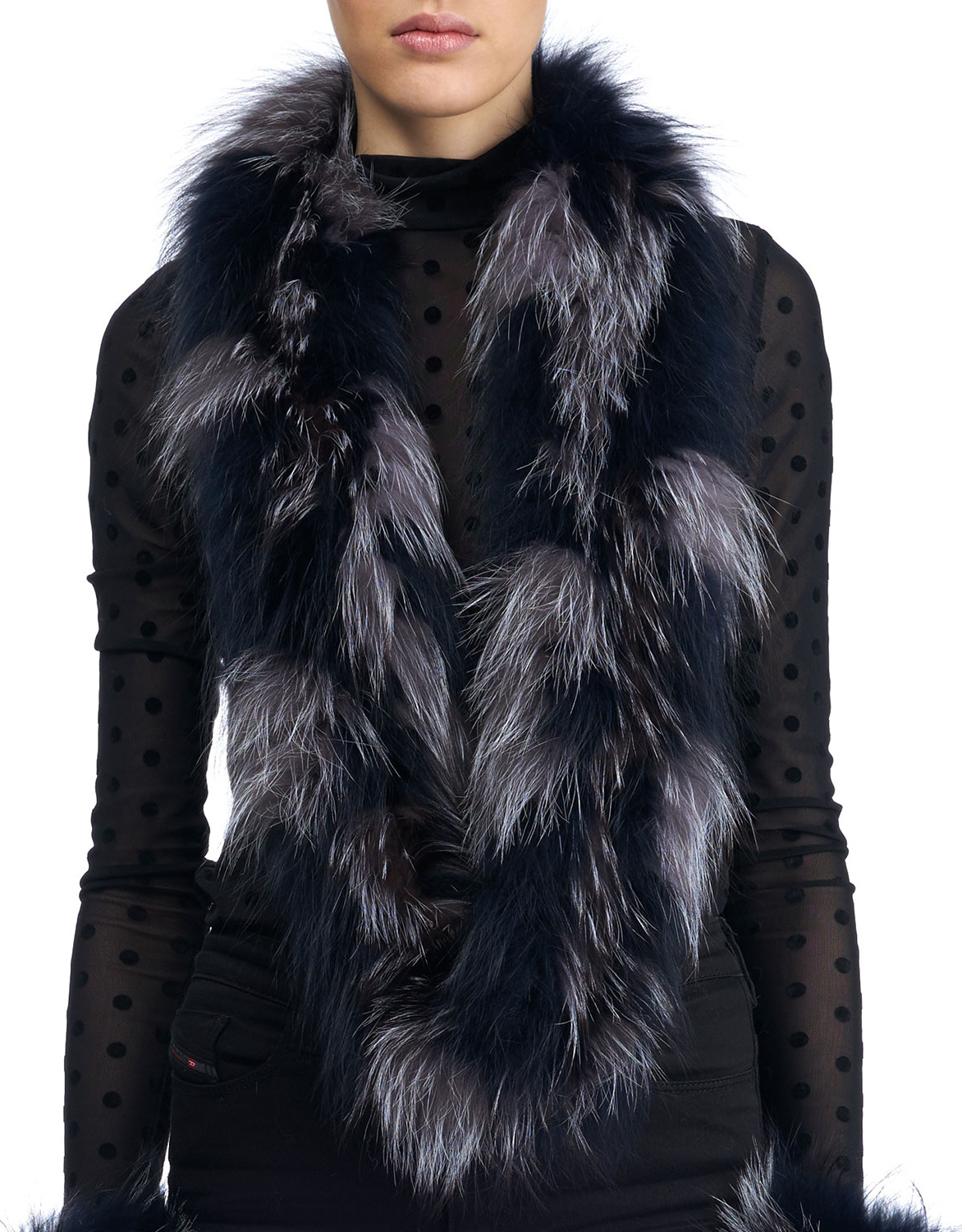 Gorski Fur Infinity Scarf