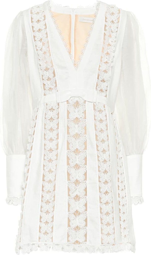 Zimmermann Super Eight silk minidress