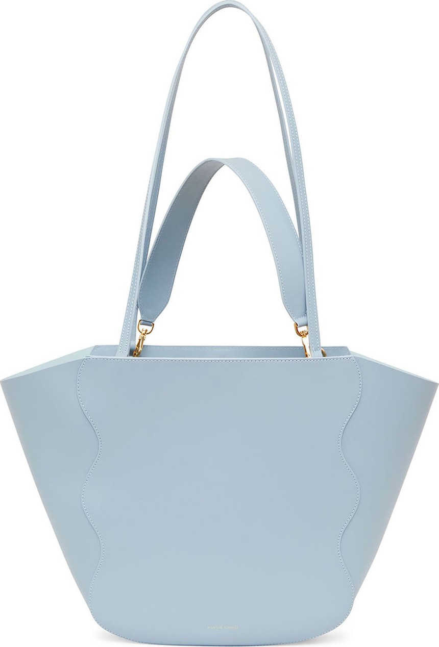 Mansur Gavriel Calf Leather Ocean Tote Bag