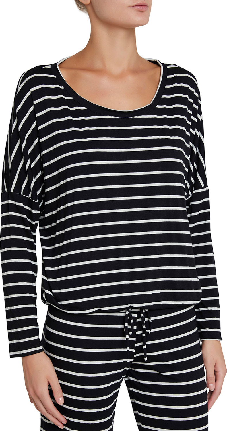 Eberjey Striped Slouchy Lounge Tee
