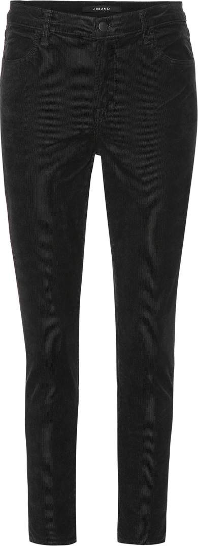 J BRAND Alana corduroy skinny cropped jeans