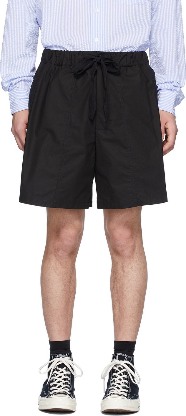 J.W.Anderson Black Drawstring Shorts