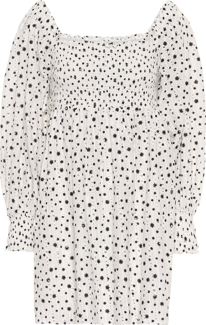 RIXO LONDON Bethany printed cotton minidress