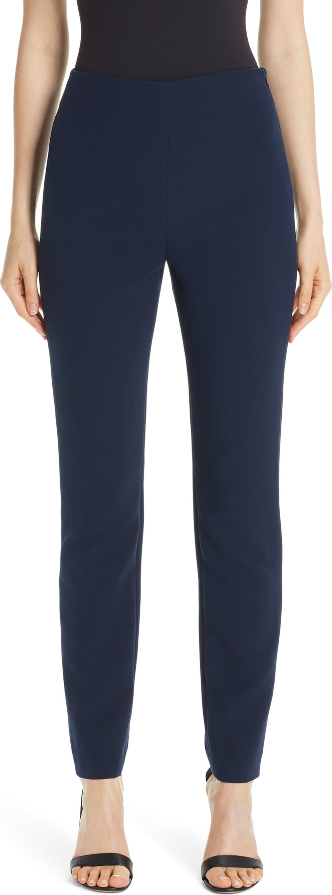 St. John Bella Double Weave Ankle Pants