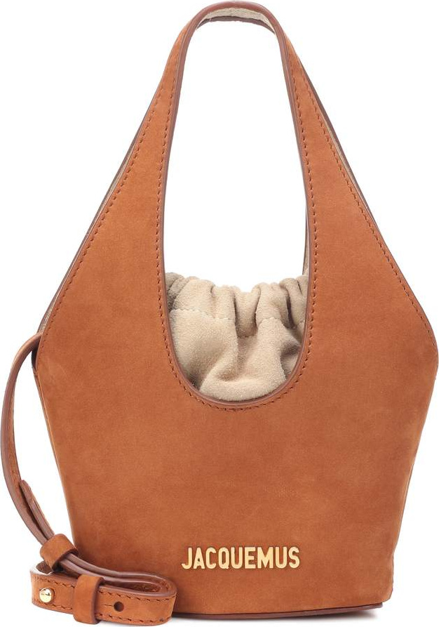 Jacquemus Le Cariño suede bucket bag