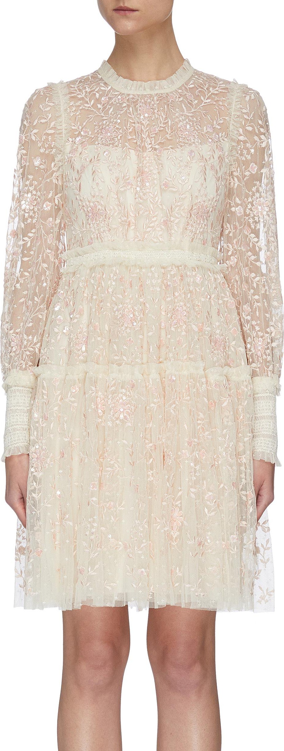 Needle & Thread 'Whitethorn' Mini Dress