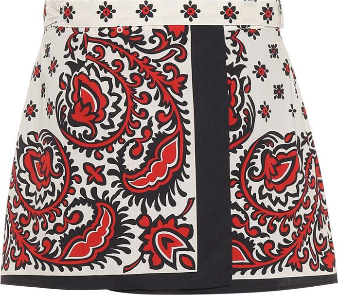 RED Valentino Printed cotton shorts