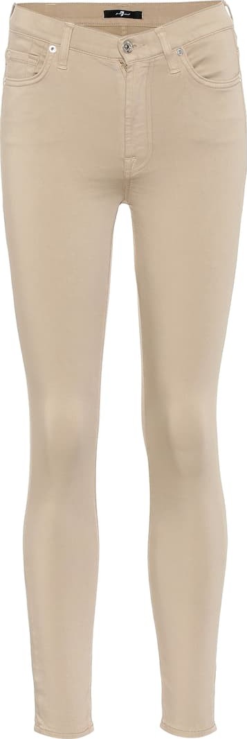 7 For All Mankind The Skinny high-rise jeans