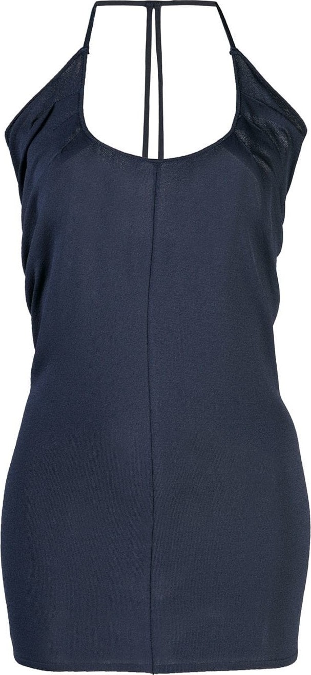 Jacquemus knitted halterneck top