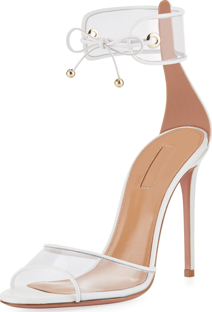 Aquazzura Optic PVC 105mm Sandal