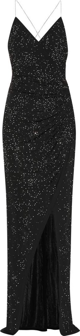 Balmain Studded jersey dress