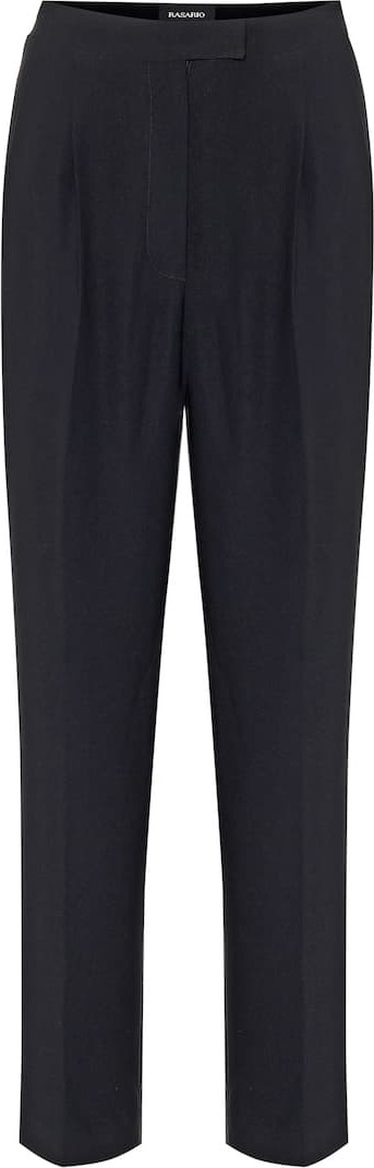 Rasario High-rise cigarette pants