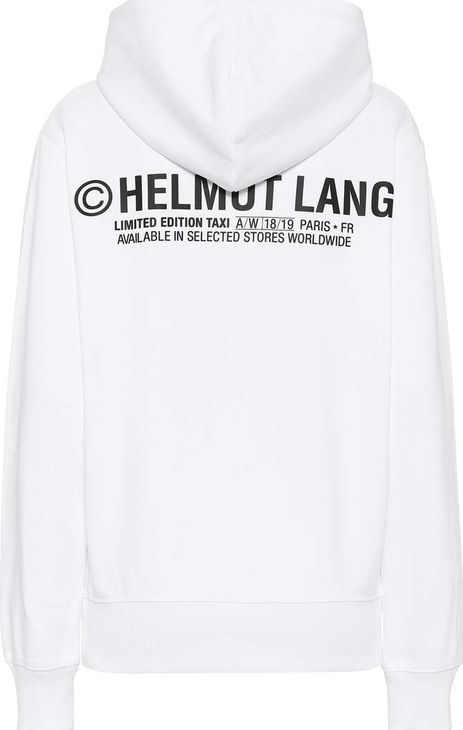 Helmut Lang Taxi cotton hoodie