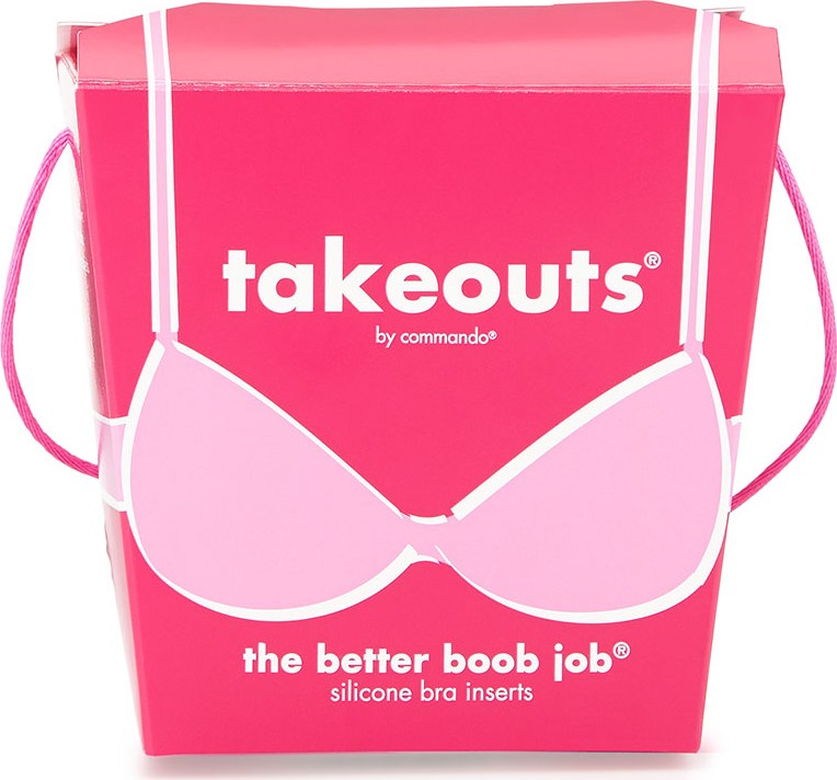 Commando Takeouts® Silicone Bra Inserts