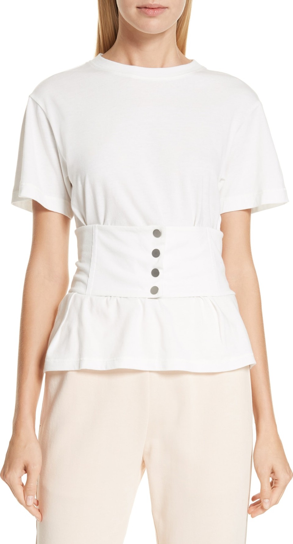 Jonathan Simkhai Corset Tee