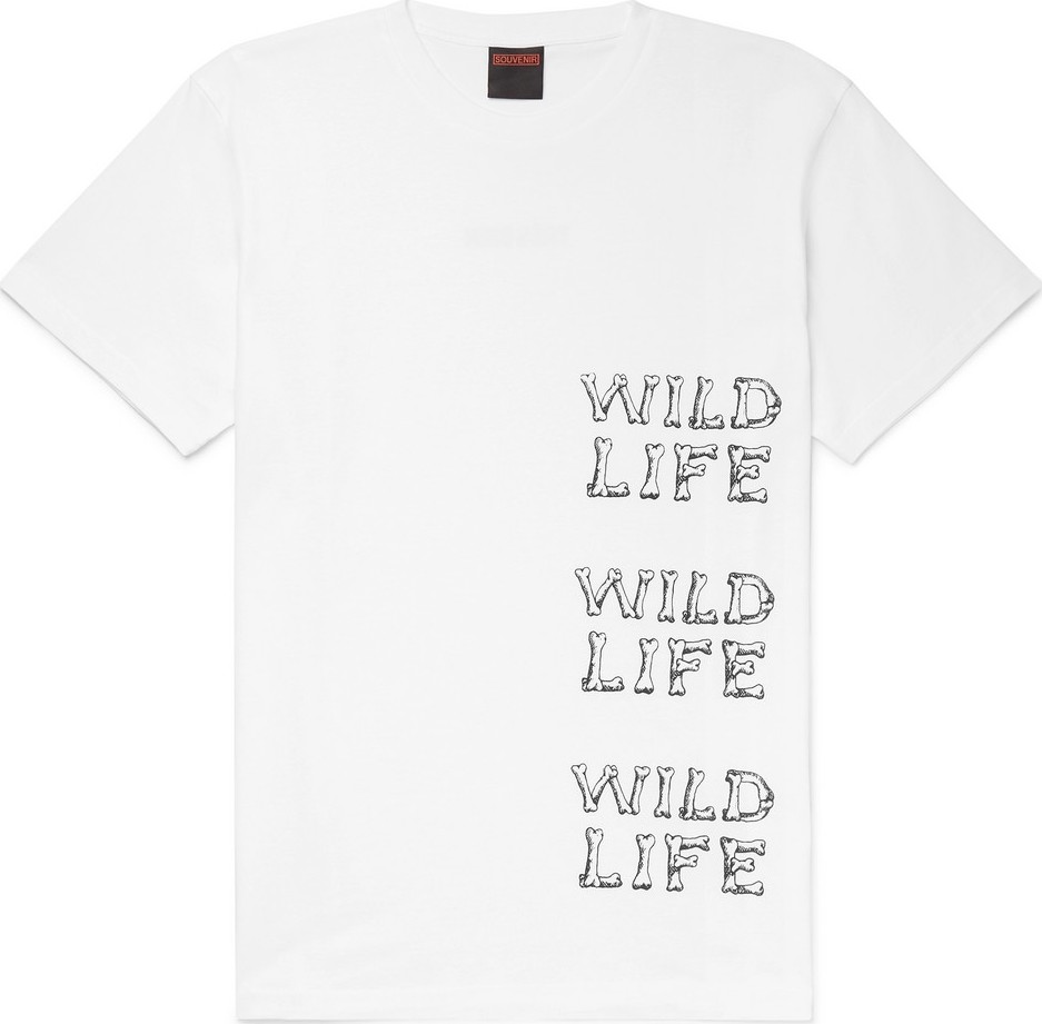 Très Bien Souvenir Printed Cotton-Jersey T-Shirt