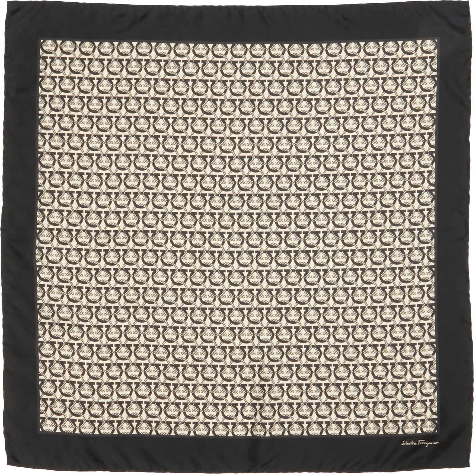 Salvatore Ferragamo Gancio Silk Scarf