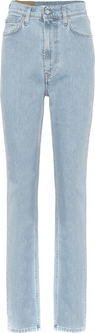 Helmut Lang Hi Spikes high-rise straight jeans