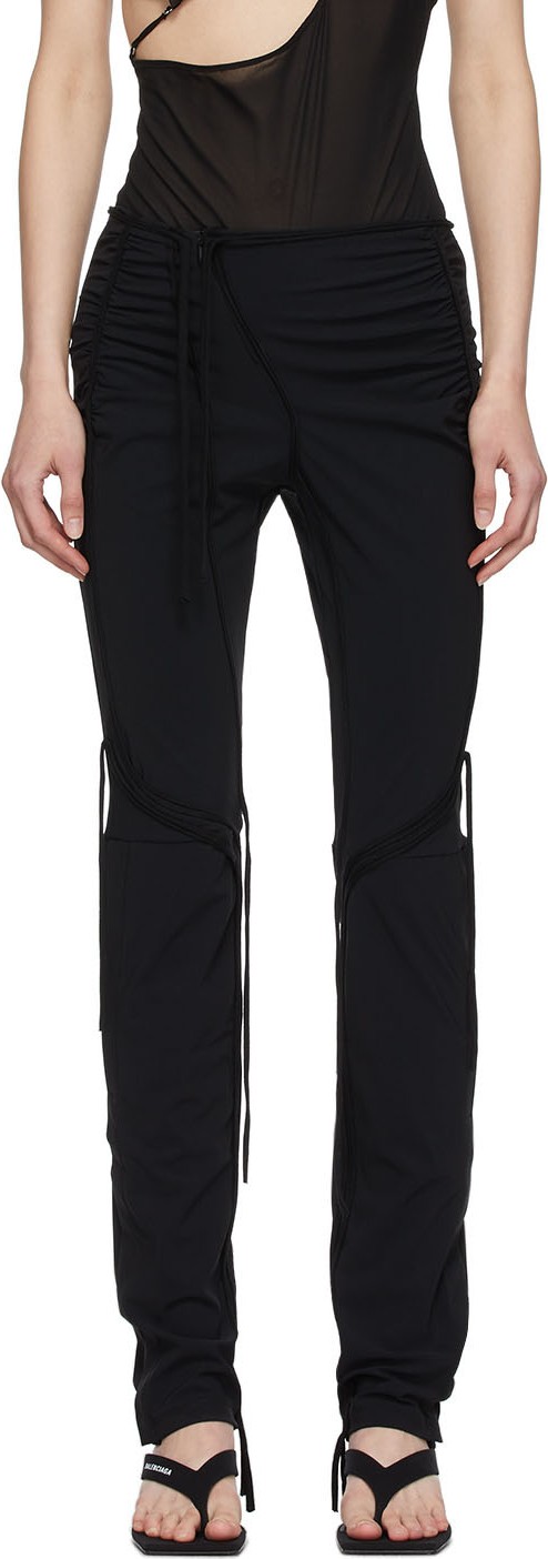 Ottolinger Black Twisted Leggings