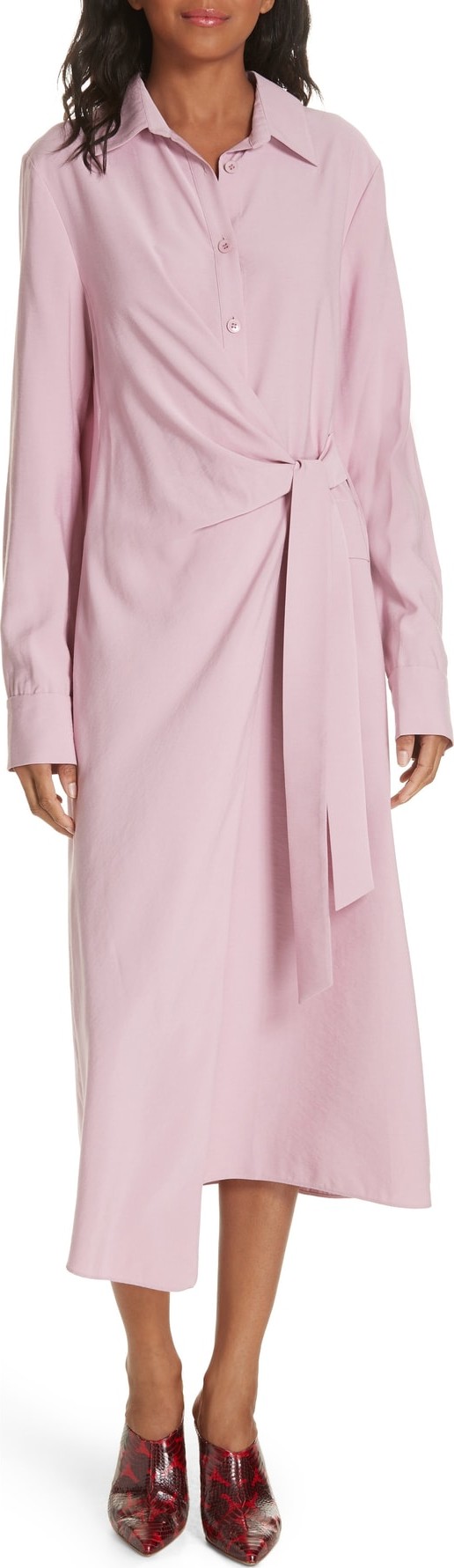 Tibi Twill Shirtdress