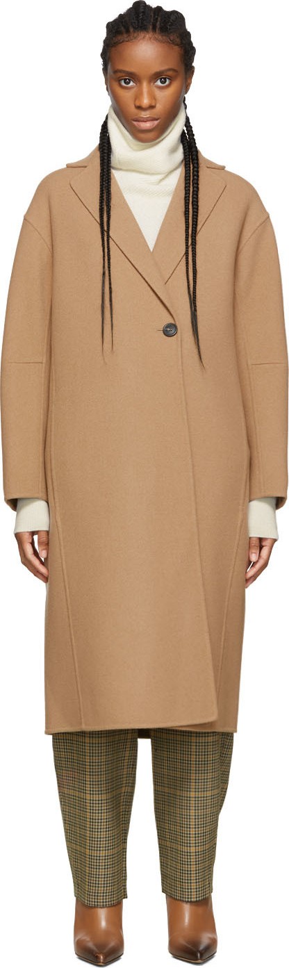 Sportmax Tan Dire Coat