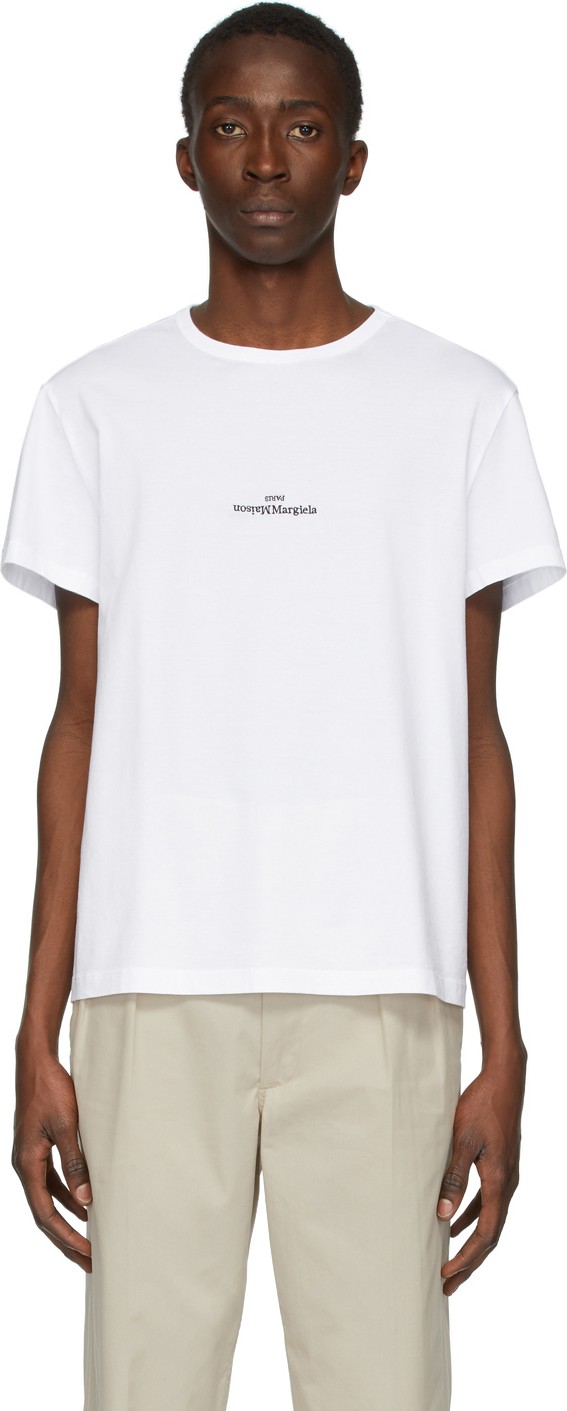 Maison Margiela White Logo T-Shirt