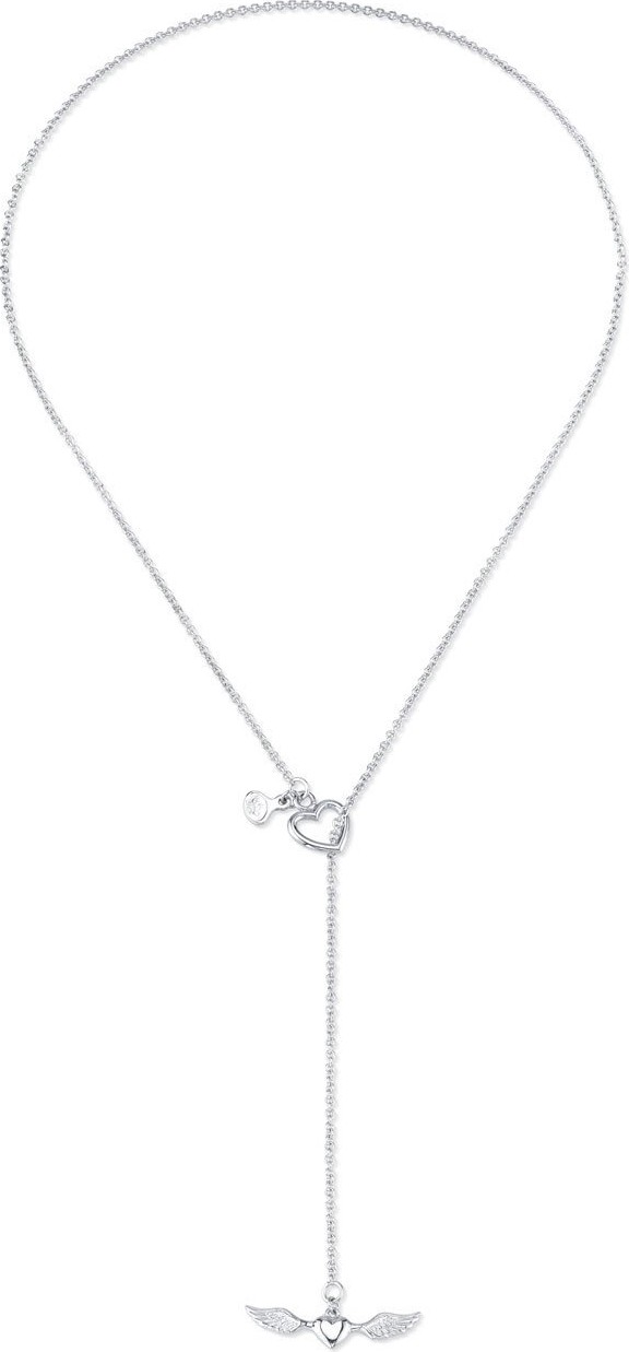 Cynthia Bach 18k White Gold Sweetheart Toggle Necklace