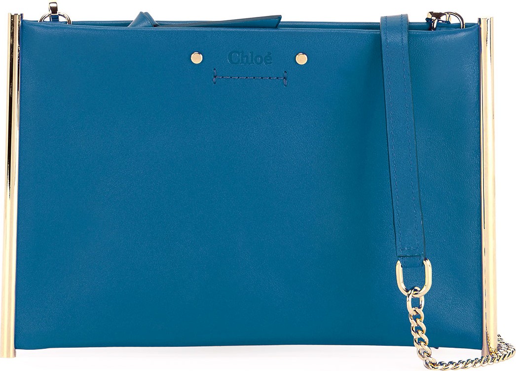 Chloe Roy Chain Pouch Crossbody Bag