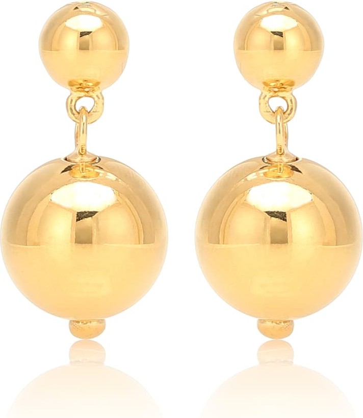 Sophie Buhai Ball Drop 18kt gold-plated earrings