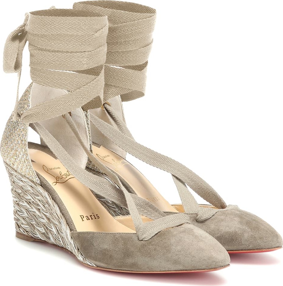 Christian Louboutin Noemia leather espadrilles